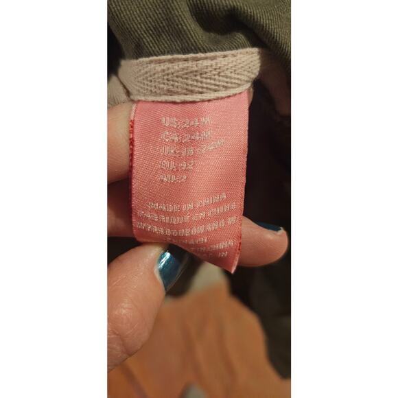 Isaac Mizrahi Green Girls Spring Jacket Size 24M - Picture 5 of 5